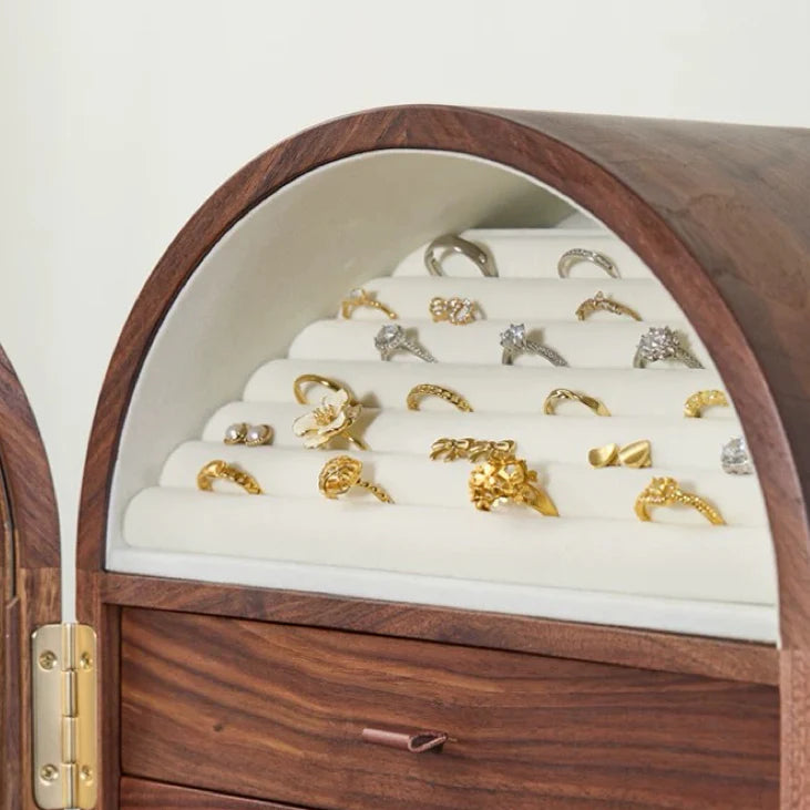 Sollene™ 360° Rotating Jewelry Cabinet