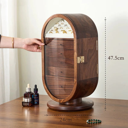 Sollene™ 360° Rotating Jewelry Cabinet