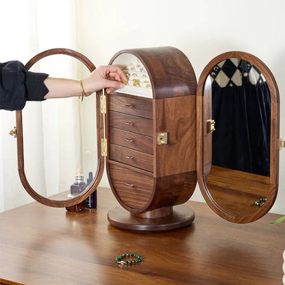 Sollene™ 360° Rotating Jewelry Cabinet